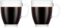Bodum 12oz Bistro Coffee Mug Set - Stylish Clear Design!