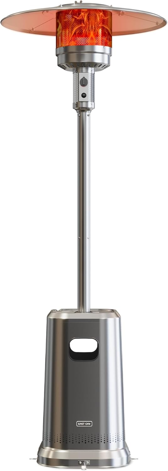 50,000 BTU Anti-rust Patio Heater with Table Design