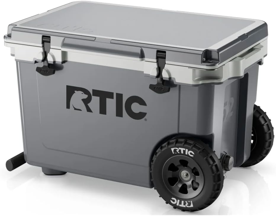 RTIC 52QT Ultra-Light Wheeled Cooler - 30% Lighter