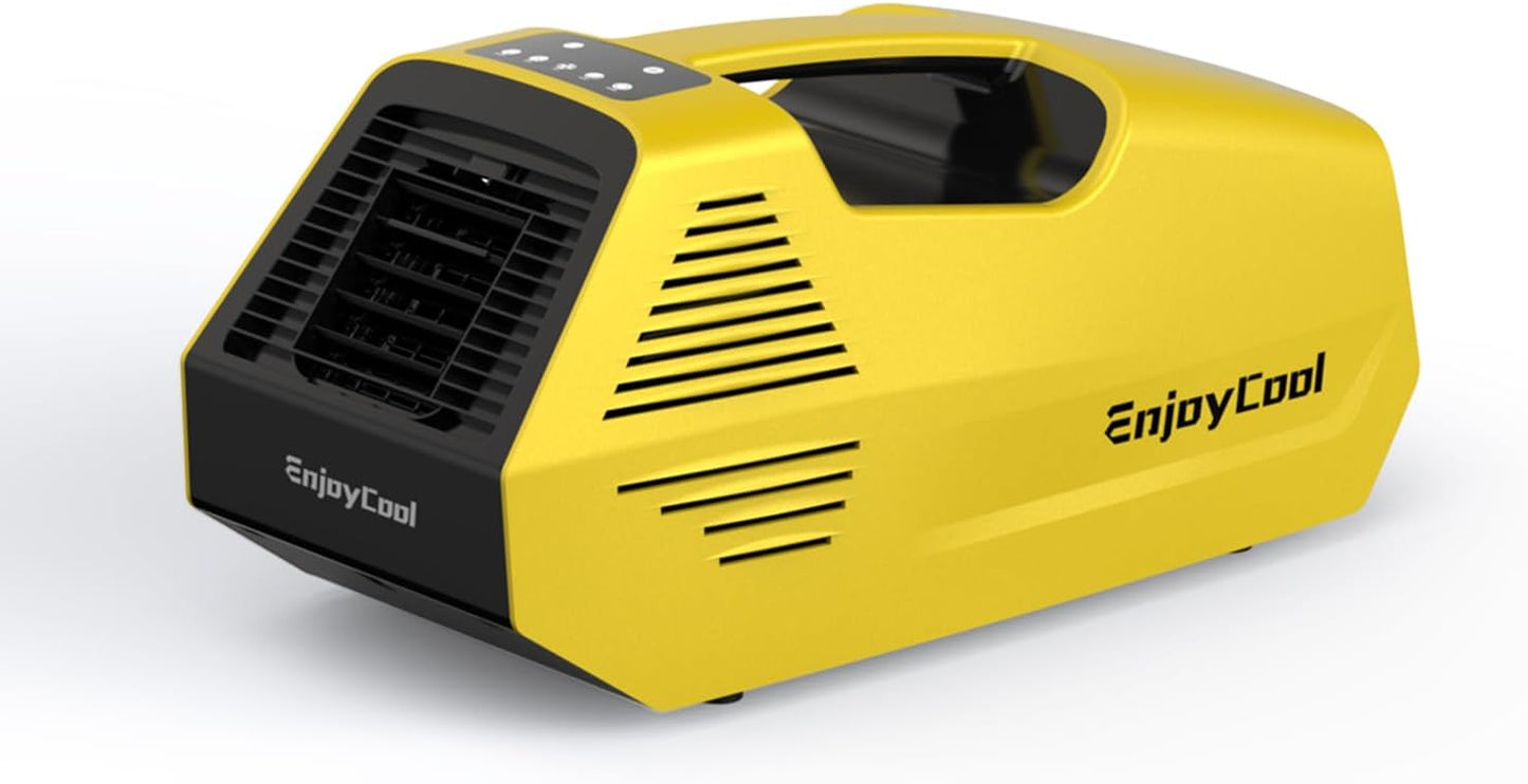 Compact & Quiet Car AC - Camping Essential!