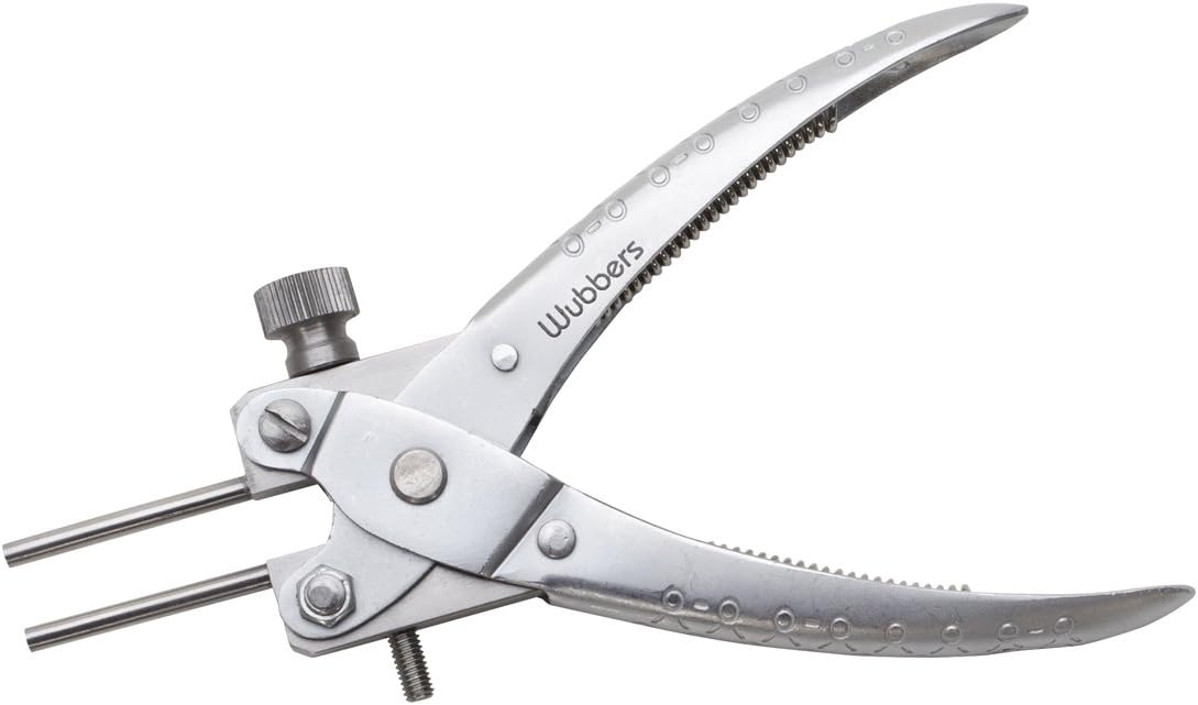 Wubbers Parallel Round Pliers with 3 mm Jaws for Versatile Crafting