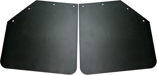 Heavy Duty Polymer Mud Flaps for Semi-Trucks - 24in x 24in