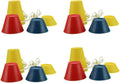 Colorful Rubber Golf Tees Set - Perfect for Indoor Practice!