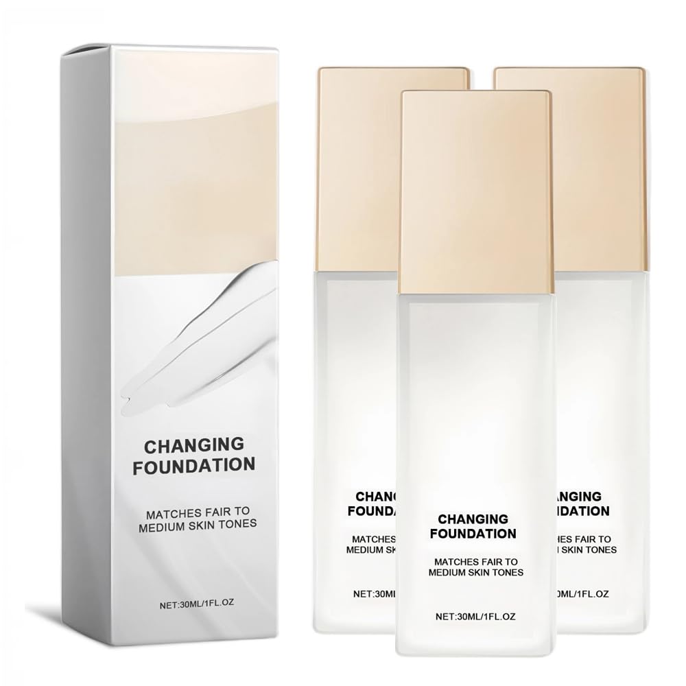 Color Changing Foundation for Mature Skin - Hydrating Liquid Makeup