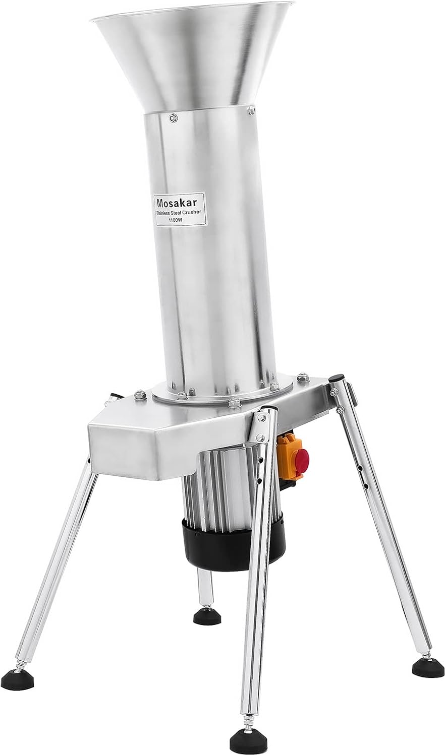 1100W Mosakar Fruit Apple Crusher for Fine Pulp and Juice