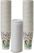 16oz Paper Coffee Cup with Lids - Insulating, Comfortable Hold