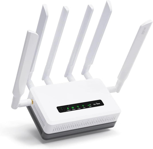 GL-XE3000 5G Router with Dual SIM and Wi-Fi 6 for Business Use