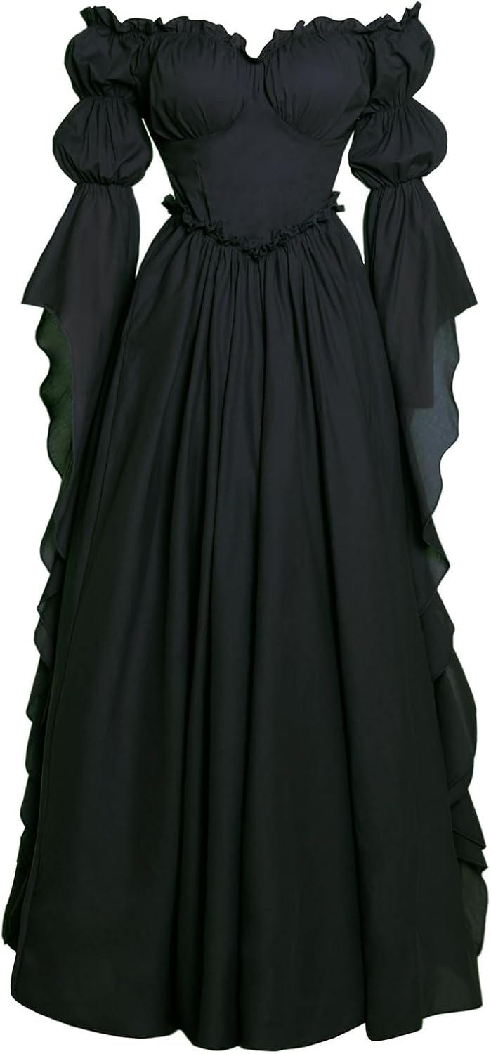 Medieval Renaissance Costume Dress for Women - Elegant Design