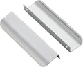 Ravinte 30 Pack Finger Pulls 128mm Hole Center - Concealed Edge Pulls