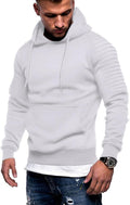 Mens Slim Fit Hooded Pullover Hoodie - Casual Athletic Wear