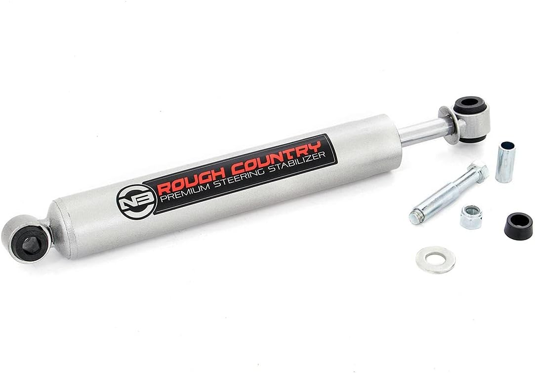 Rough Country N3 Steering Stabilizer for 1999-2004 Ford Super Duty