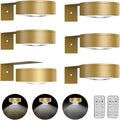 Battery Operated Picture Light 6-Pack - Dimmable Magnetic Art Lights