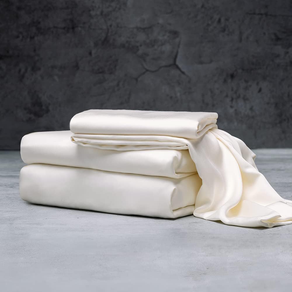 LUXOME Luxury Sheet Set - 100% Rayon from Bamboo, King Size