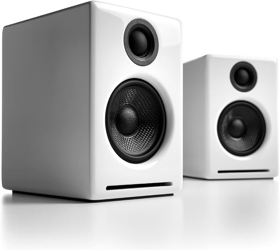 High-Fidelity Wireless Desktop Speakers - 60W for Music/Gaming