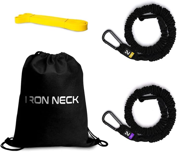 Iron Neck Resistance Band Set for Neck Training and Strength Workouts
