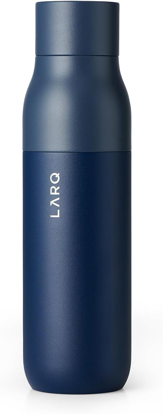 LARQ Bottle PureVis 17 oz - Self-Cleaning UV Purifier, Insulated Stainless Steel