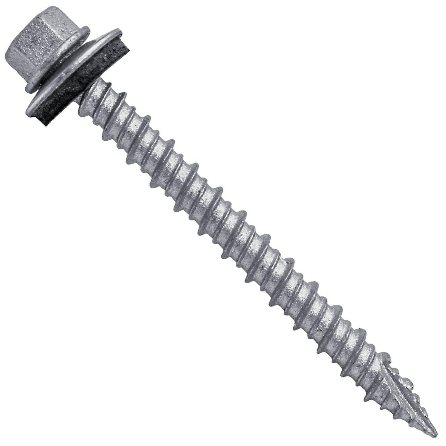 Metal Roofing Screws: 10 x 2 Galvanized Hex Head for Roofing