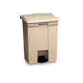 Rubbermaid Step-On Lid Trash Can for Sanitary Medical Waste Use