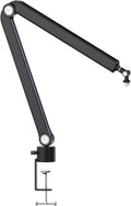 Mic Arm Boom Arm - Flexible Metal Microphone Desk Mount for USB Mics