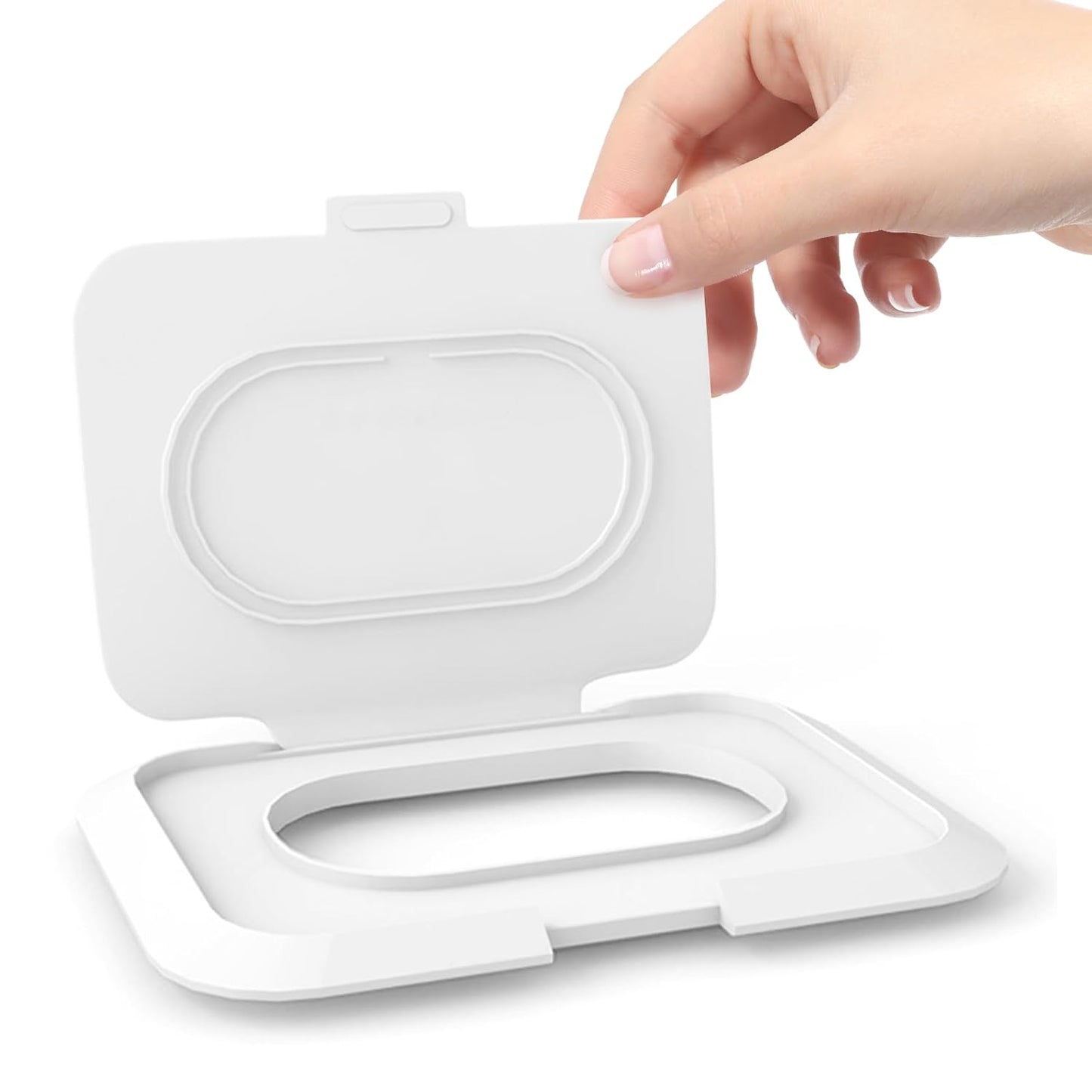 Long-lasting Reusable Lid for Diaper Wipes - 2 Pcs