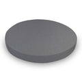 SheetWorld Baby Fitted Round Crib Sheet 100% Cotton Jersey - Dark Grey