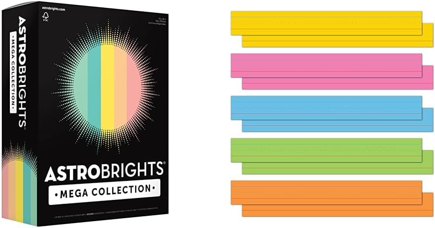 Astrobrights Mega Pastel Paper Collection for Creative Projects