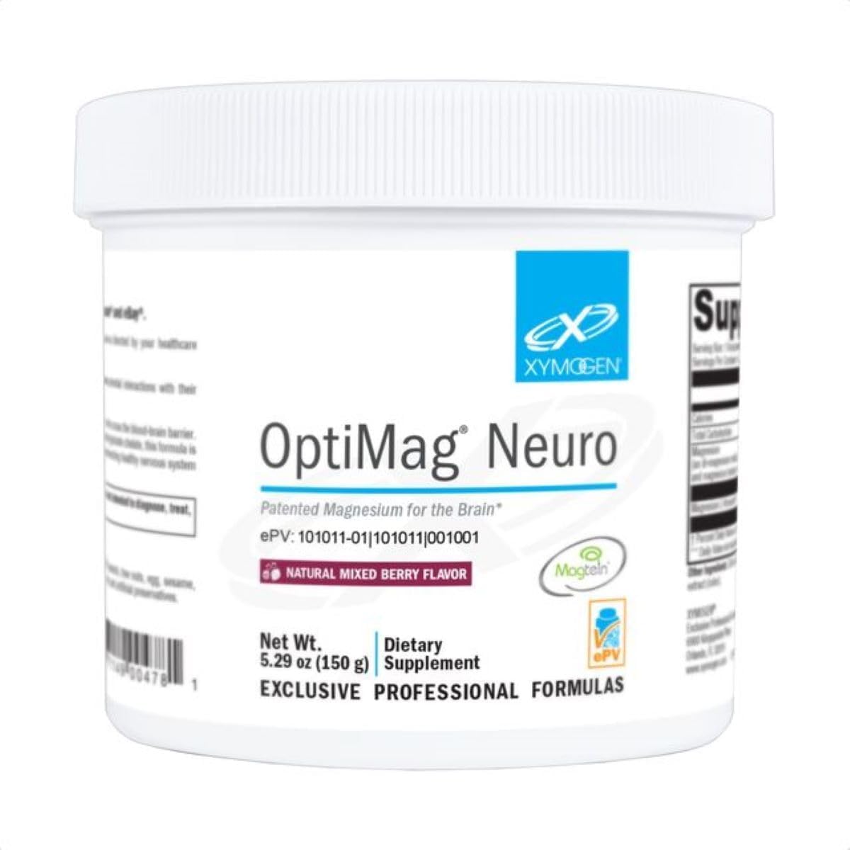 OptiMag Neuro Magnesium Powder for Brain Health & Relaxation