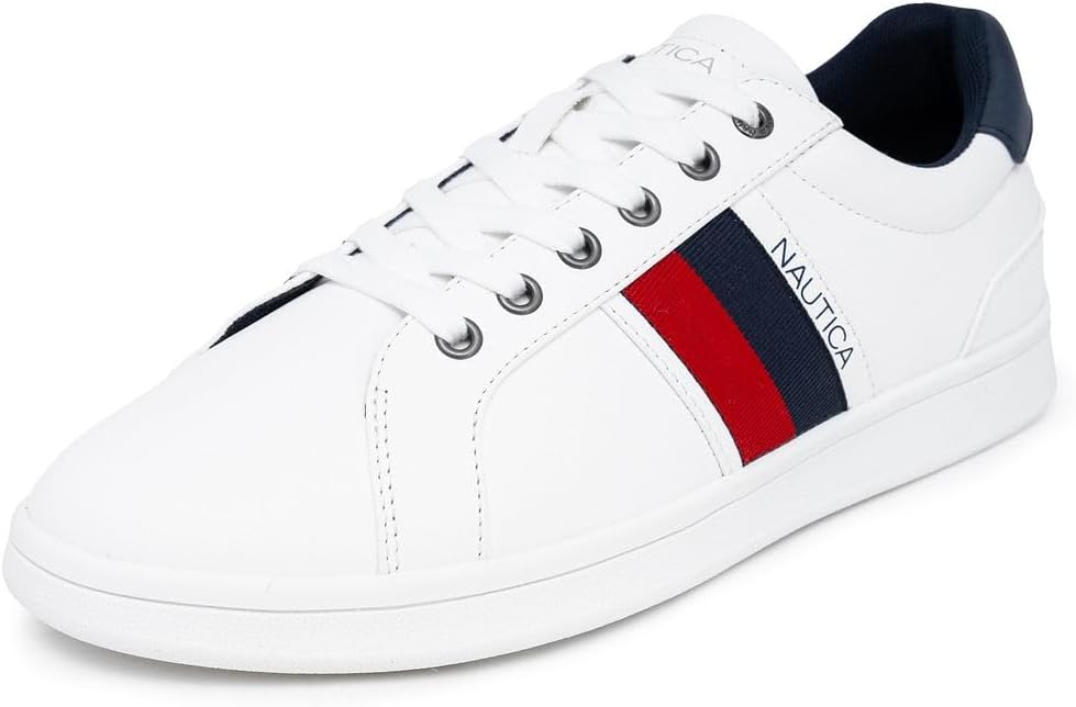 Nautica Men's Casual Shoe - Classic Lace-Up Low Top Sneaker