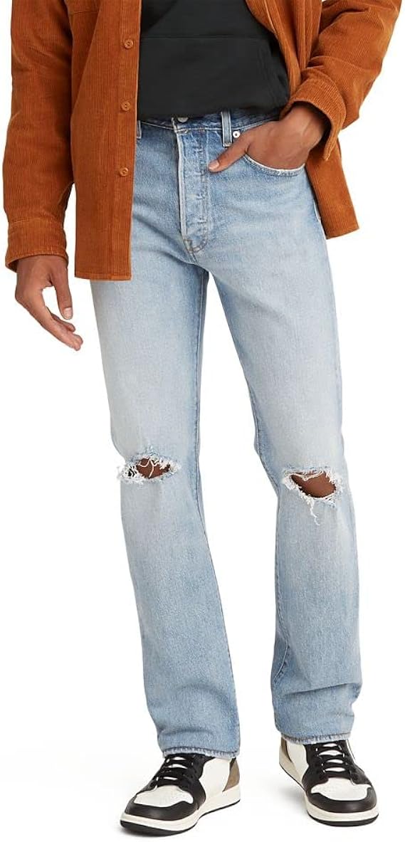 Levi's Men's 501 Original Fit Jeans - Classic Style and Comfort