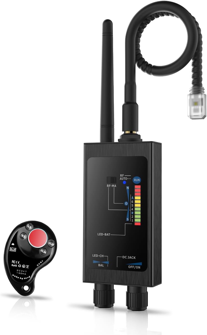 Hidden Camera Detector for Travel - GPS Tracker & Bug Finder