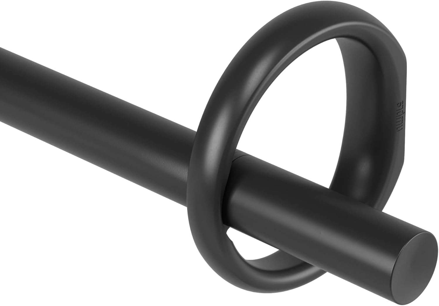 Extra-Long Durable Black Window Rod | 42-120 Inches