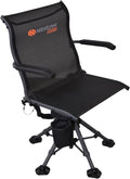 Field Chair for Hunting, Fishing, and Camping - Portable 360 Swivel