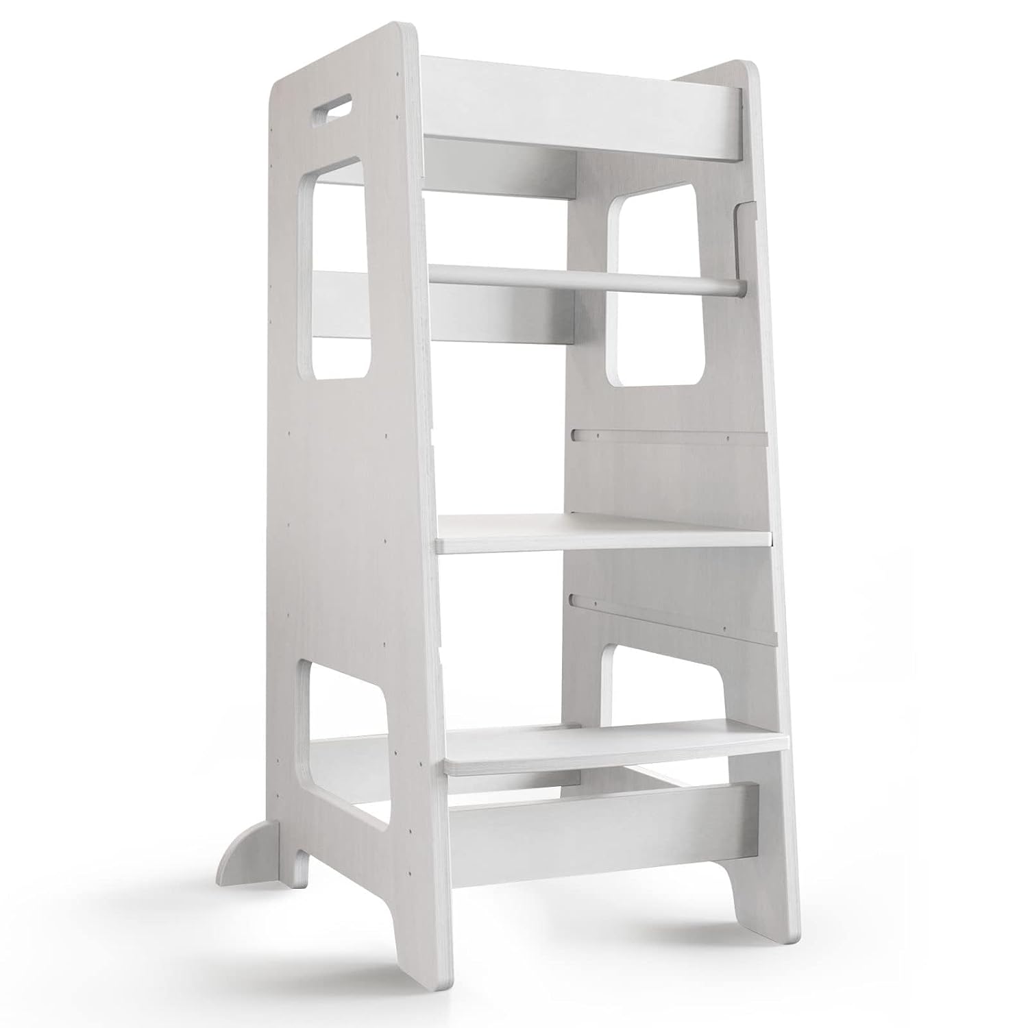 Kitchen Step Stool for Kids - Adjustable Toddler Helper Tower