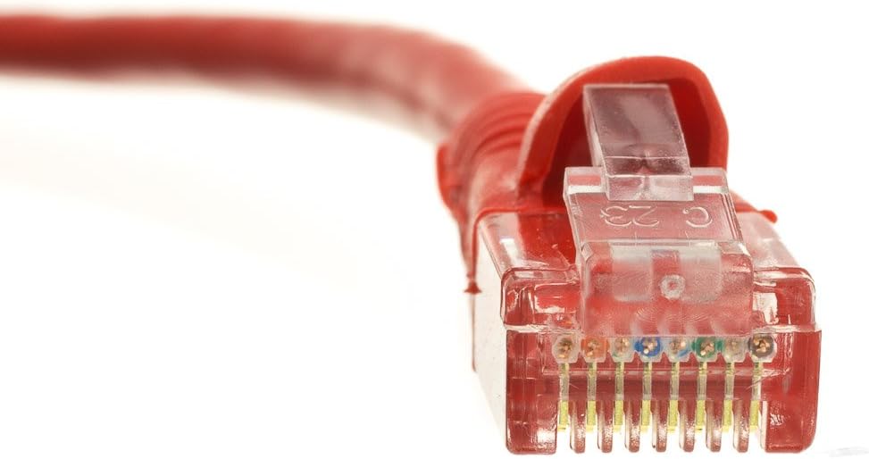 Cat6 Ethernet Cable 75 Foot Red for Fast Networking Needs