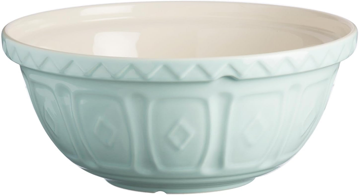 Mason Cash Color Mix S18 Powder Blue Mixing Bowl - 2.85 Quart
