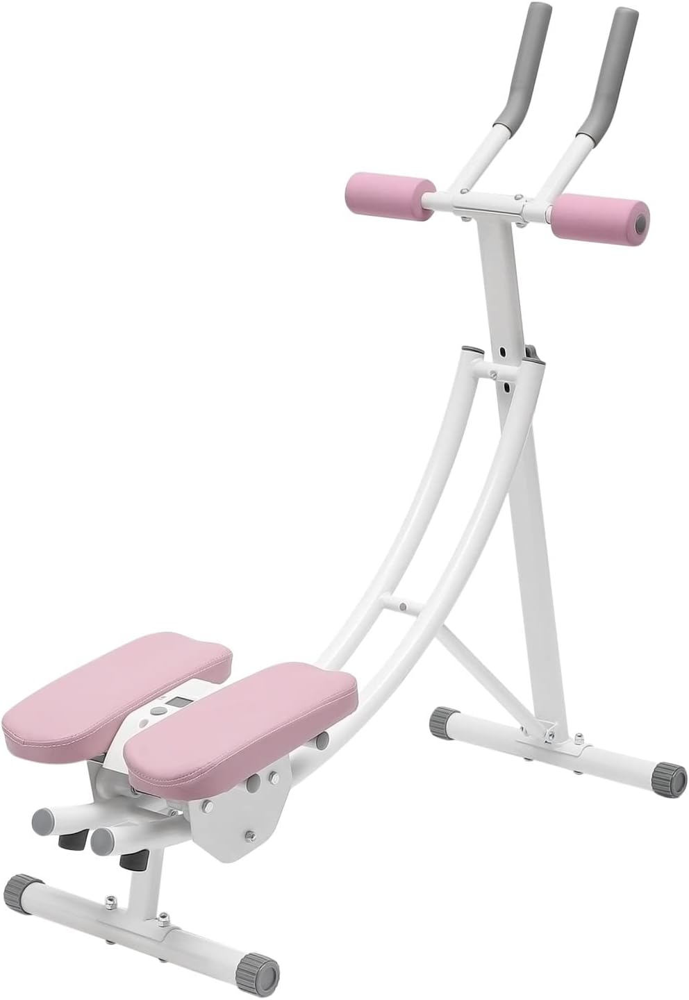 Height-Adjustable Ab Machine with LED Display