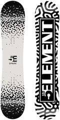 5th Element Spark Snowboard: EZ Rocker, Metal Edges, Perfect for Beginners!