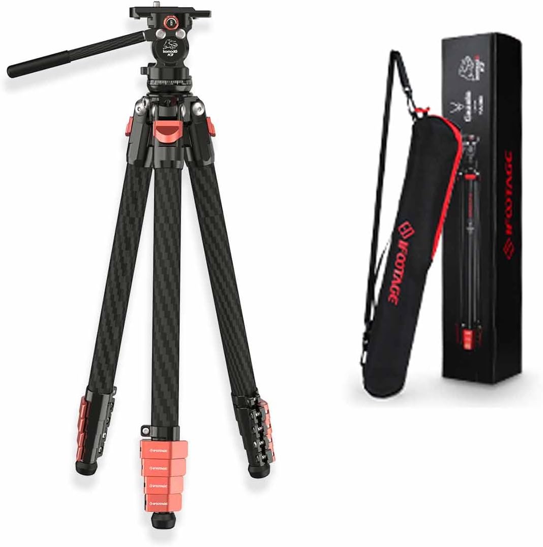 IFOOTAGE Travel Tripod Kit Gazelle TC3B for DSLR Cameras