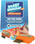 Smart Sketcher 2.0 Activity Cartridge On The Farm - 50 Step-by-Step