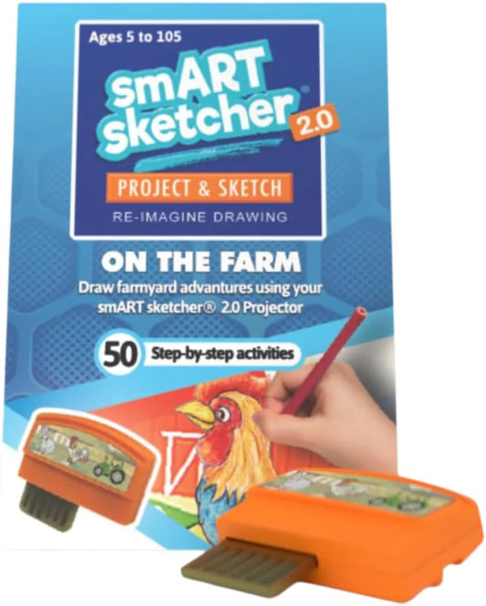 Farm Fun: Smart Sketcher 2.0 Cartridge - 50 Step Activities