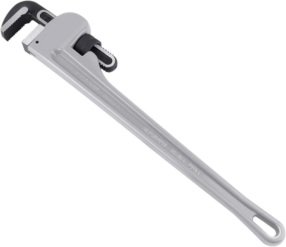 MAXPOWER 24 inch Pipe Wrench for Heavy Duty Plumbing Tasks
