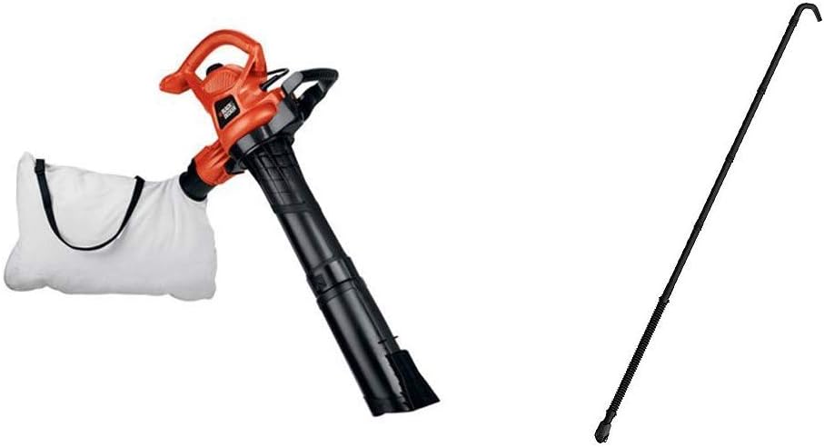 BLACK+DECKER 3-in-1 Electric Leaf Blower for Yard Cleanup