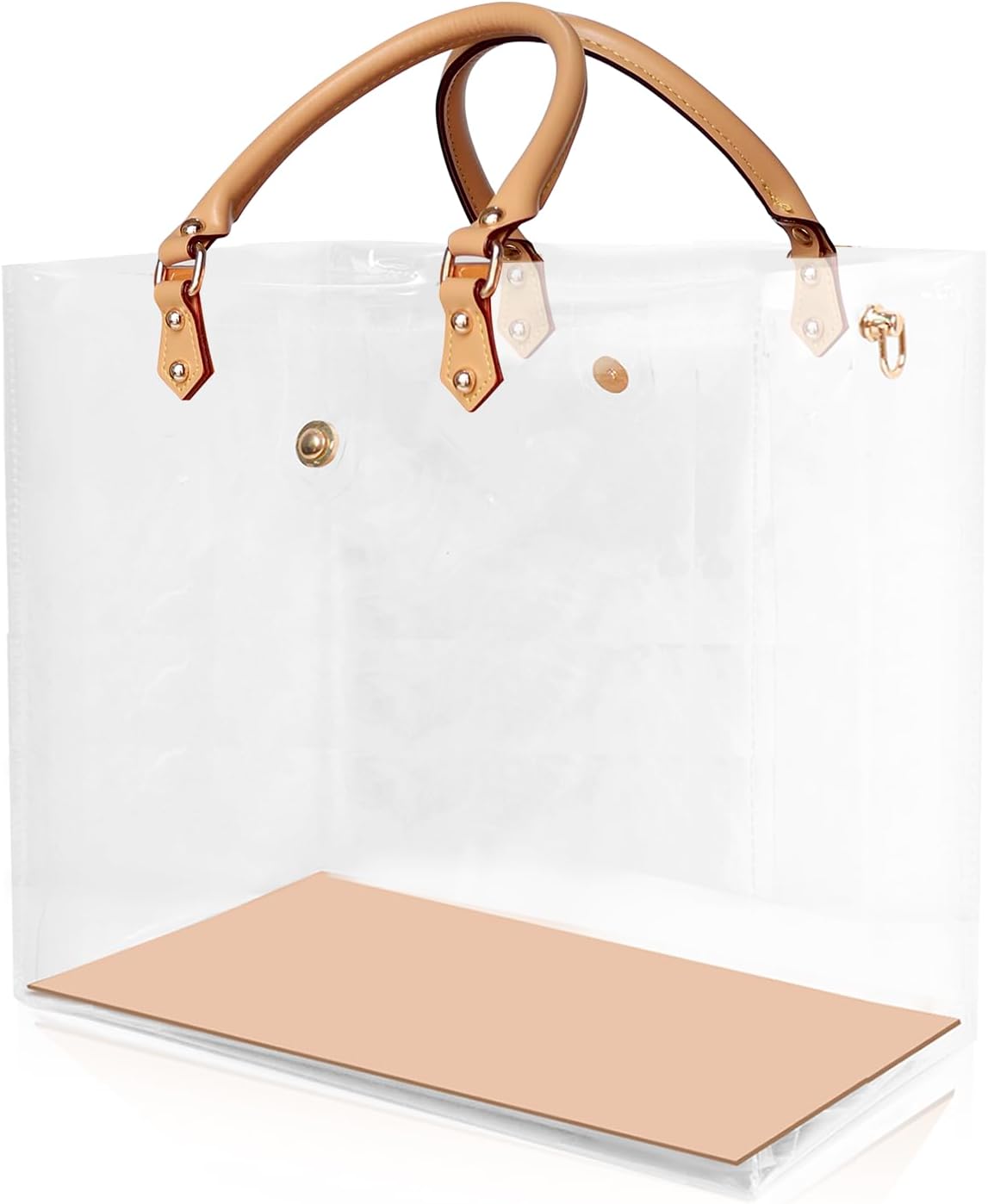 Clear PVC DIY Tote Bag Kit for Handmade Crafting Fun