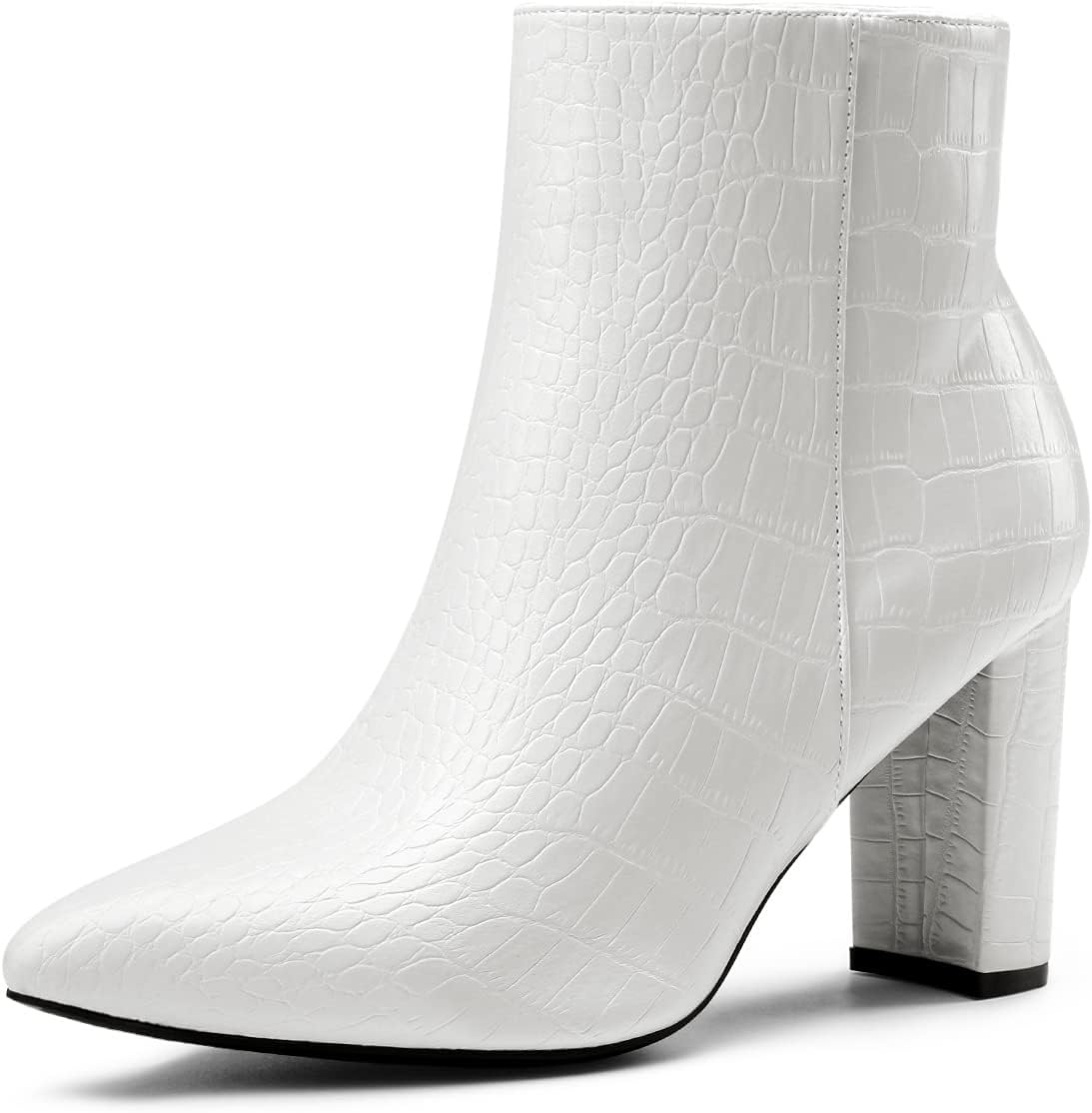 DREAM PAIRS Women's Chunky Heel Ankle Booties for Stylish Comfort