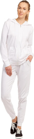 Women's Thin Cotton Zip Up Hoodie Jacket for Stylish Comfort
