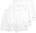POLO Men's Classic Fit Cotton Woven Boxers 3-Pack - Comfortable Shoes
