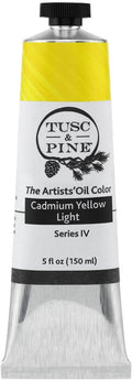 Tusc & Pine Artist Oil Paint - Cadmium Yellow Light 150 ml
