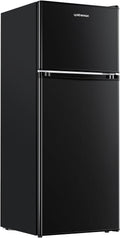 Upstreman 4.0 Cu.Ft. Mini Fridge with Freezer - Compact Dorm