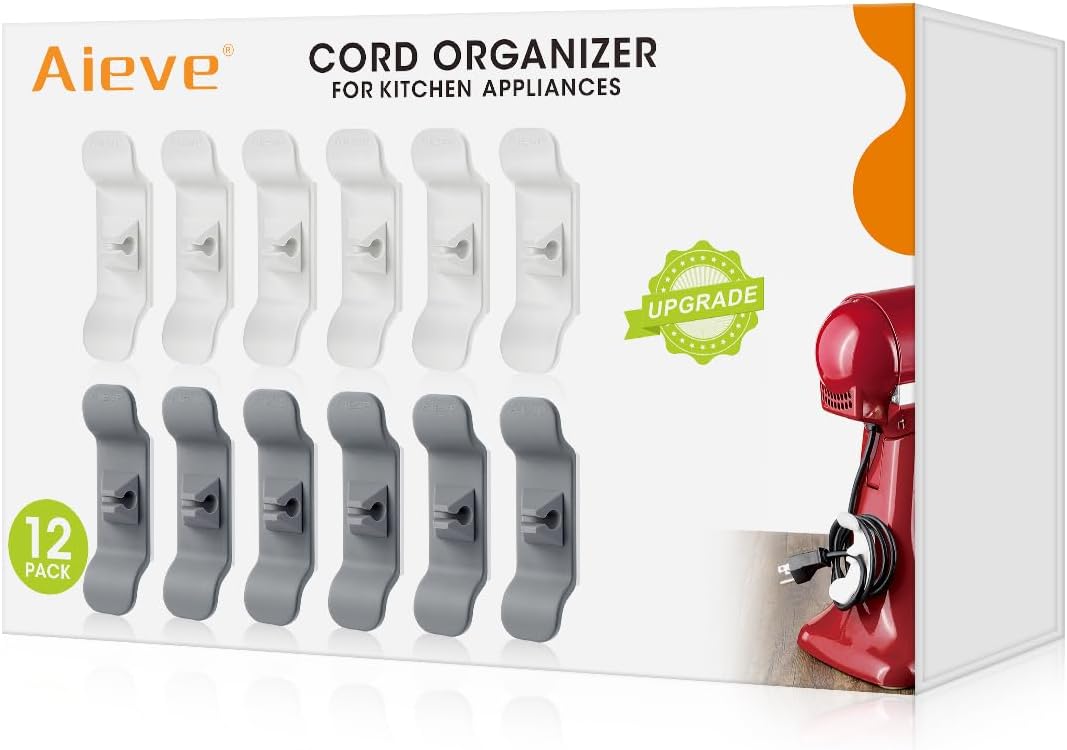 Aieve Kitchen Appliance Cord Organizer Set