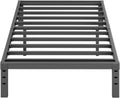 12 Inch High Platform Twin Bed Frame - Sturdy Twin Metal Frame